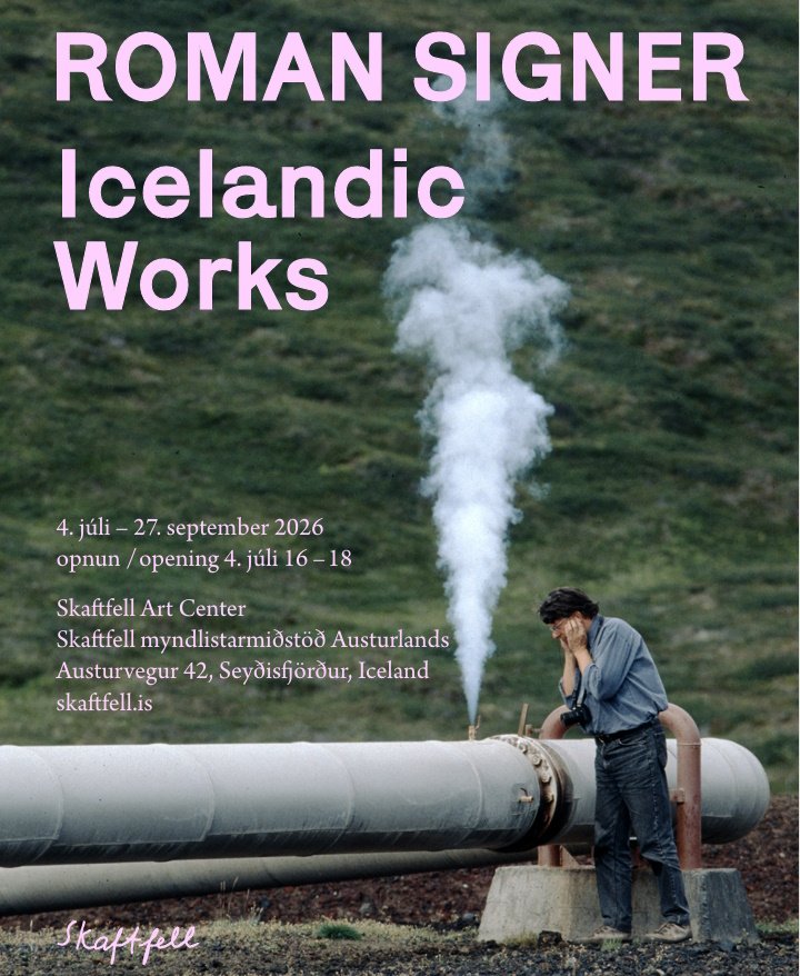 Sýning: Roman Signer: Icelandic Works