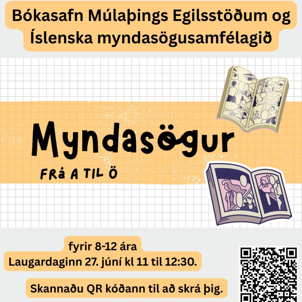 Myndasögur A-Ö fyrir 8-12 ára