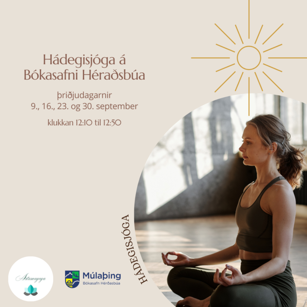 Hádegisjóga á Bókasafni Héraðsbúa