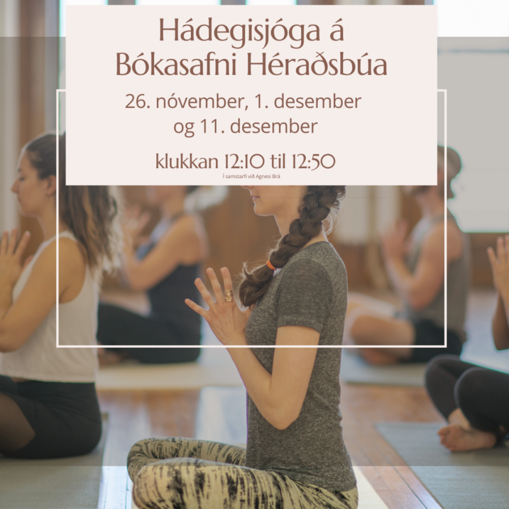 Hádegisjóga á Bókasafni Héraðsbúa