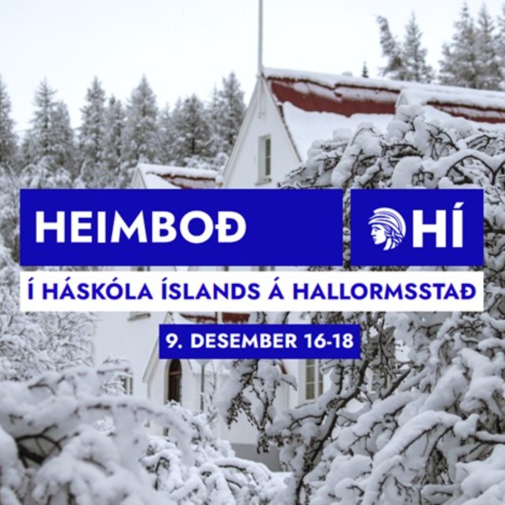 Heimboð í Háskóla Íslands á Hallormsstað