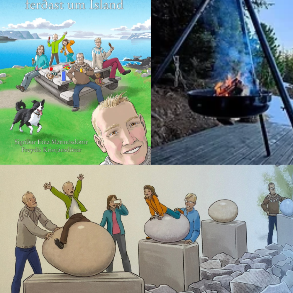 Sögustund við varðeld