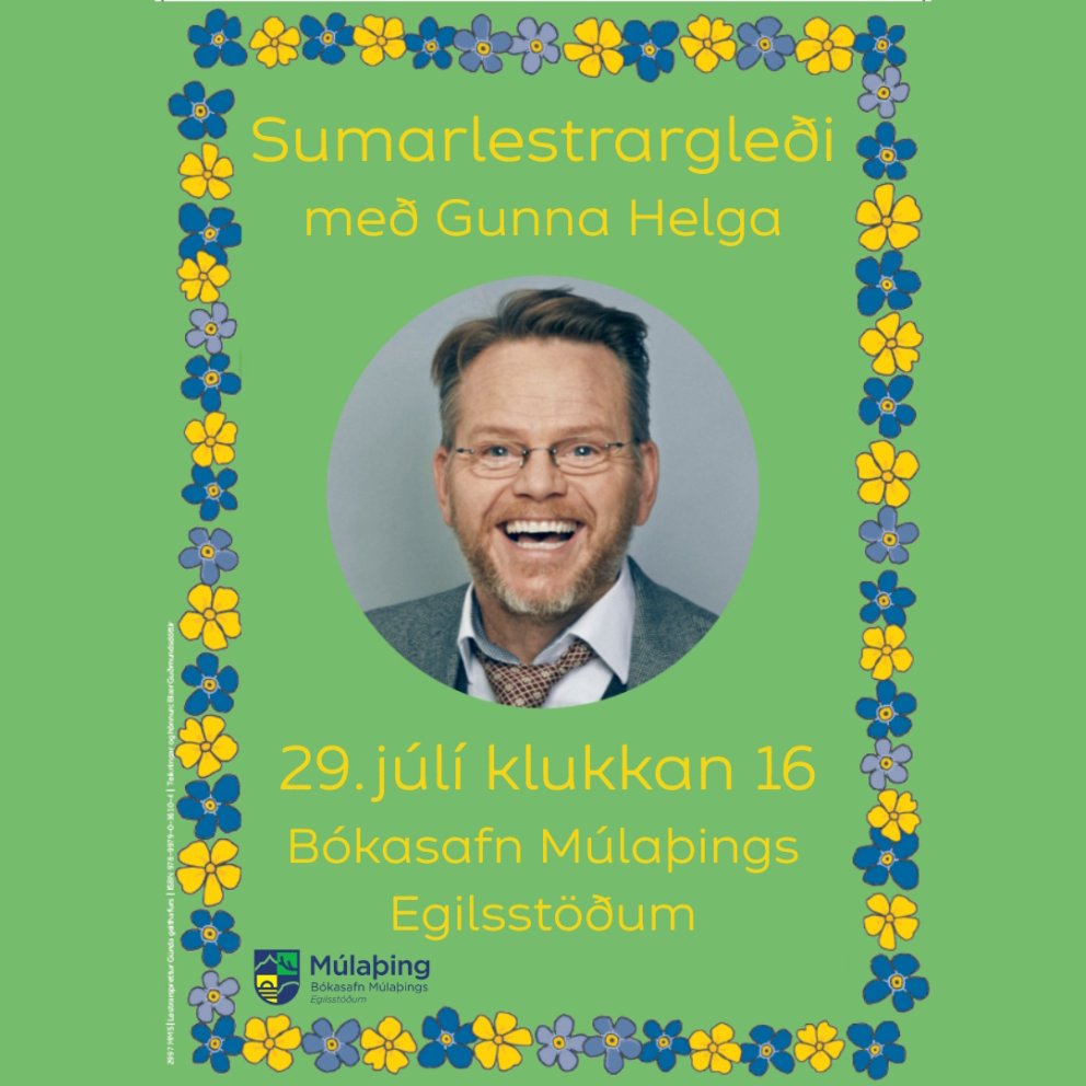 Sumarlestrargleði með Gunna Helga