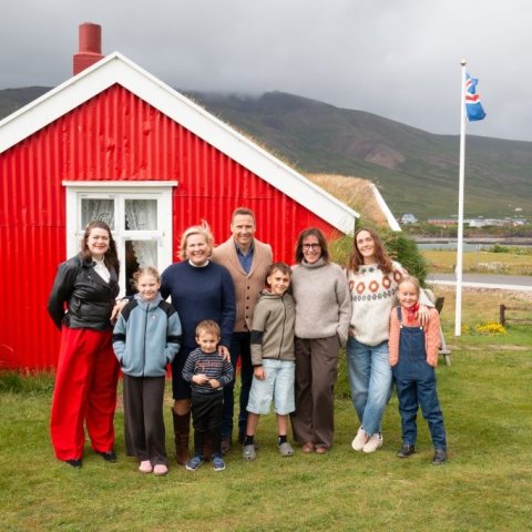 Við Lindarbakka á Borgarfirði. 