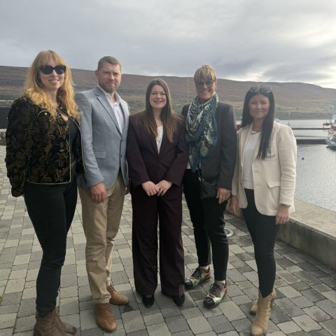 Fulltrúar Múlaþings á landsþingi Sambands íslenskra sveitarfélaga á Akureyri.