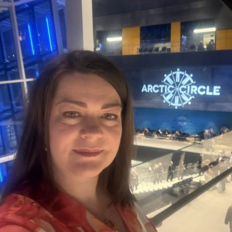 Sveitarstjóri Múlaþings á ráðstefnu Arctic Circle í Hörpu.