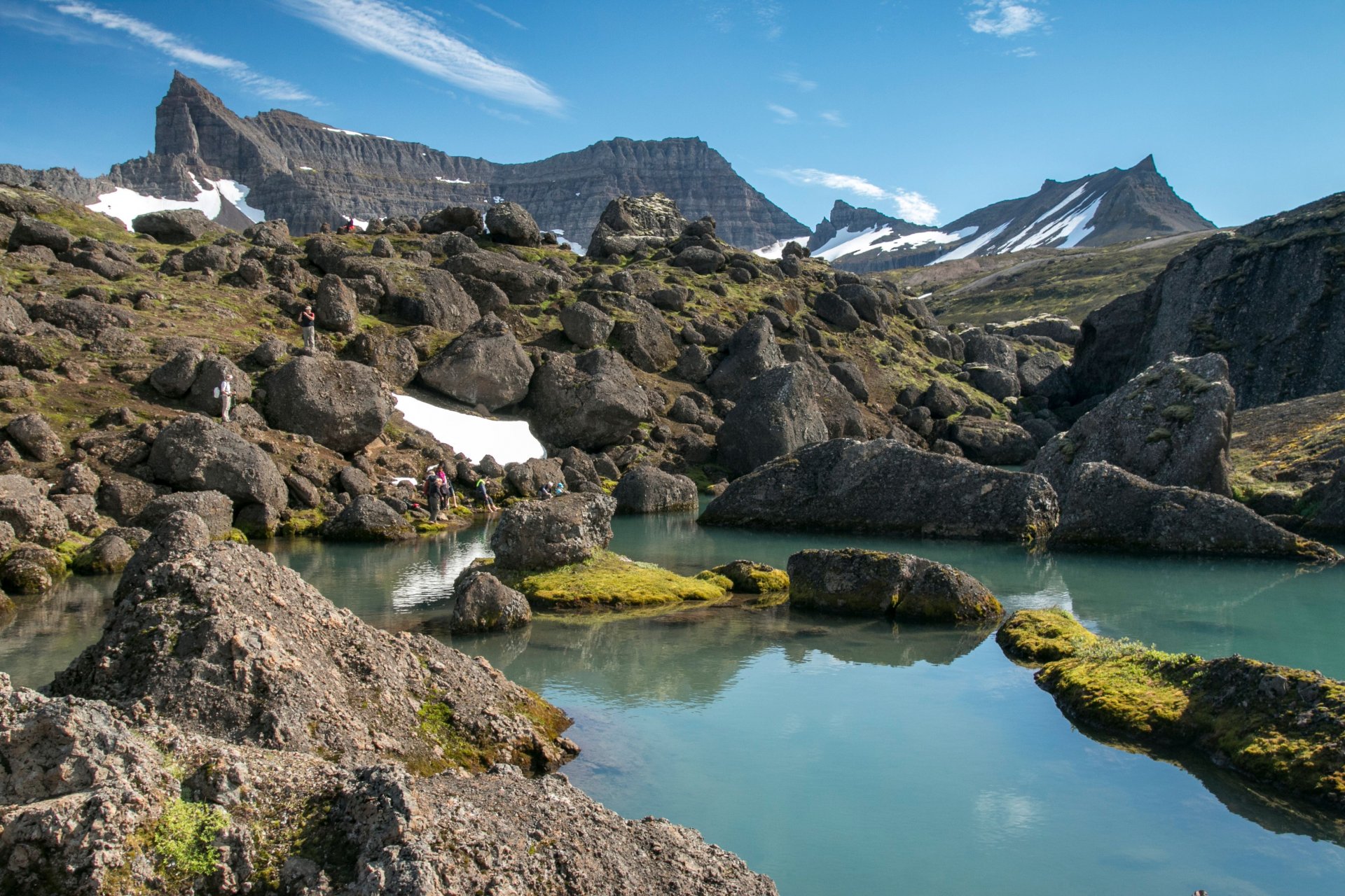 Ljósmynd af Dyrfjöllum, Hafþór Snjólfur.