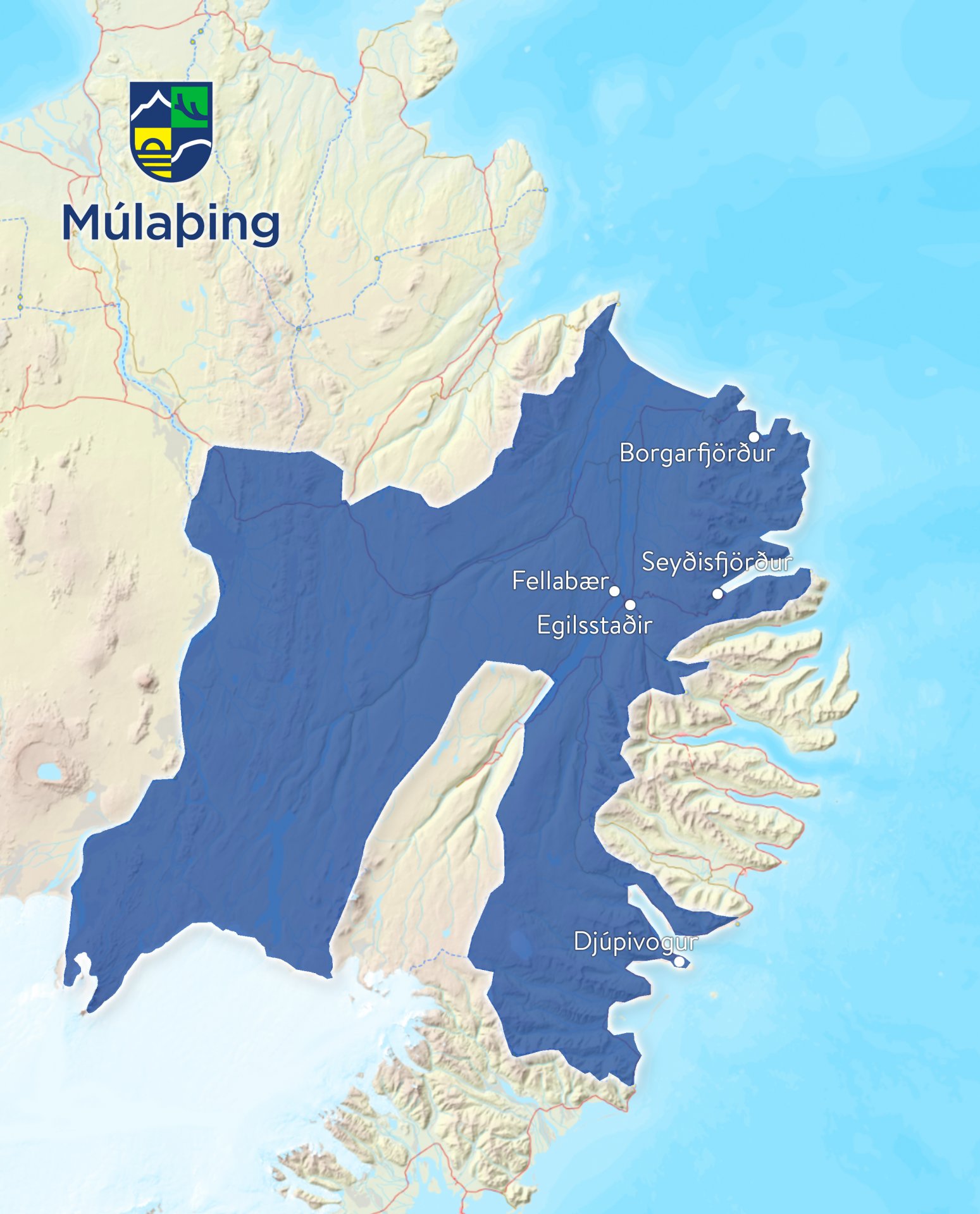 Útboð: Aðalskipulag Múlaþings 2025-2045