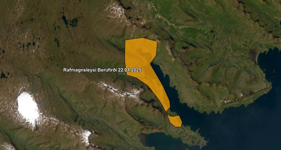 Rafmagnsleysi í Berufirði