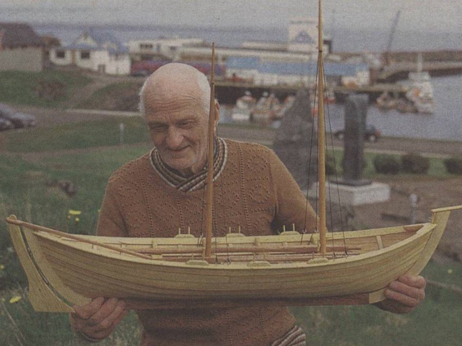 Snorri á Bjargi. Mynd: Morgunblaðið