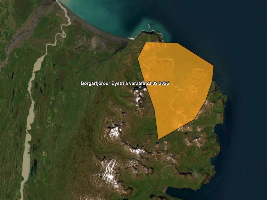 Borgarfjörður eystri á varaafli 23. september