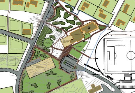 Tillaga að breytingu á deiliskipulagi fyrir grunnskóla og leikskóla við Einhleyping í Fellabæ