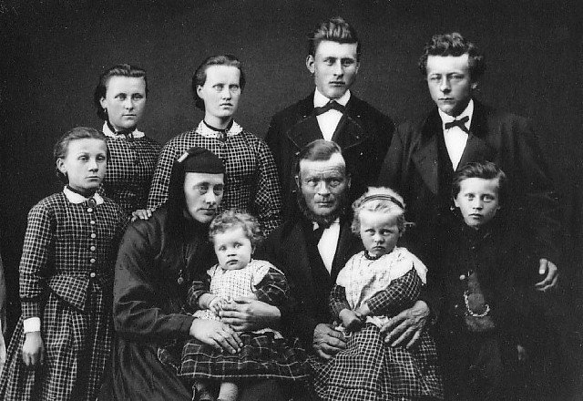 Afkomendur Hans Jónatan. Mynd fengin af ættarvef Hans Jónatans