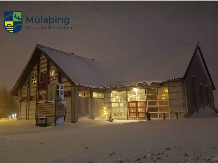 Opnunartími Bókasafns Héraðsbúa um jól og áramót