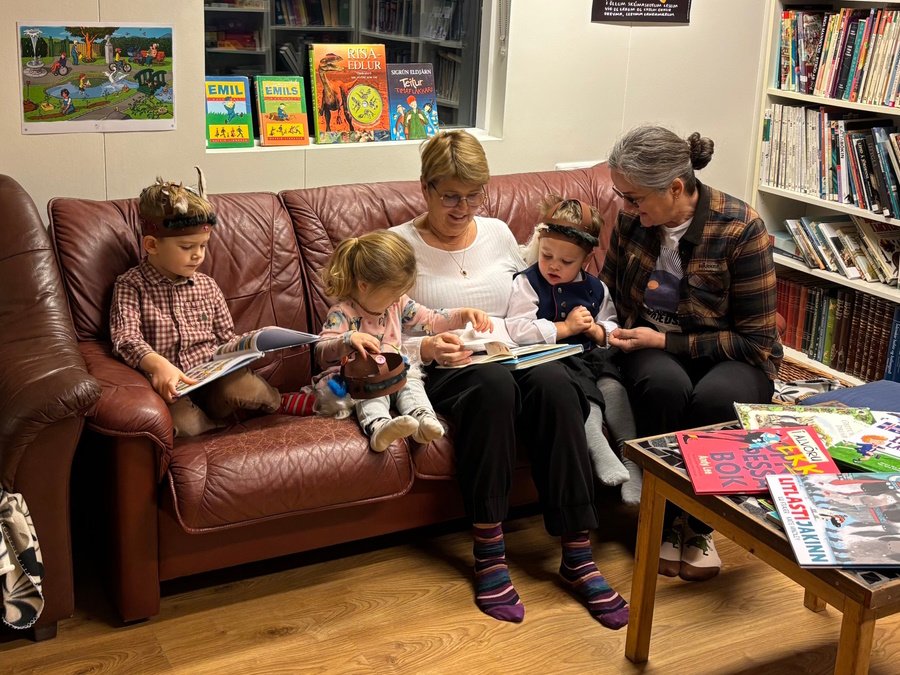 Bóndadagur í leikskólanum Glaumbæ, Borgarfirði eystra