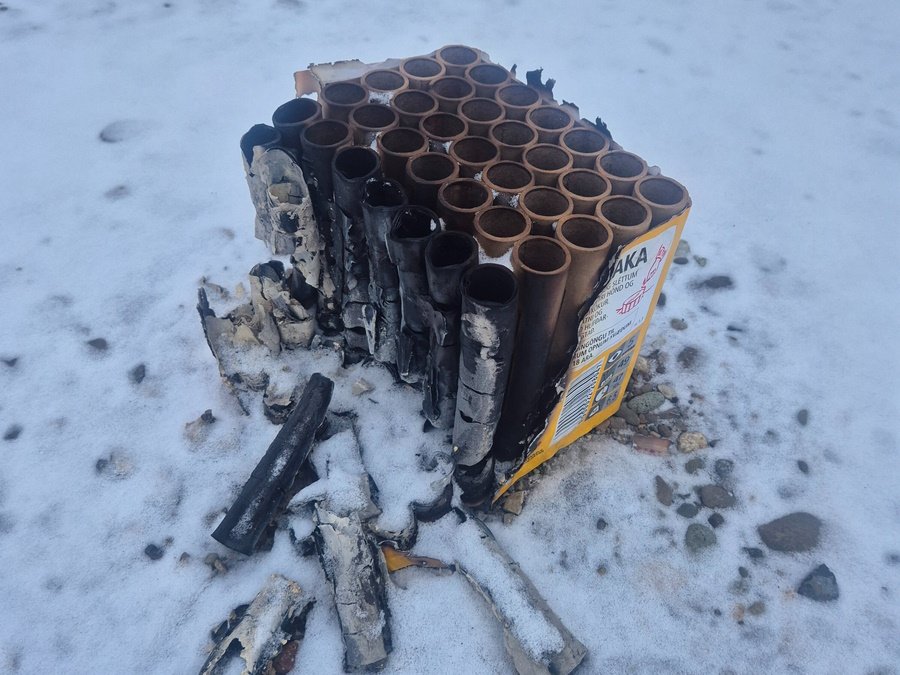 Hvað á að gera við flugeldarusl?