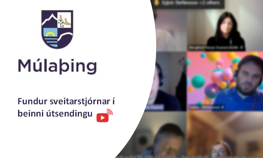 Fundur sveitarstjórnar í beinni útsendingu