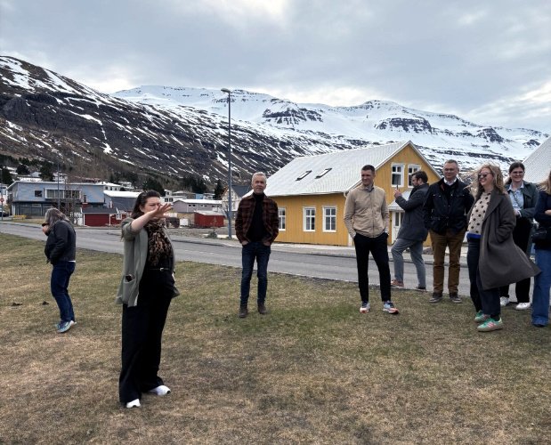Starfshópur stjórnarráðsins heimsótti Seyðisfjörð