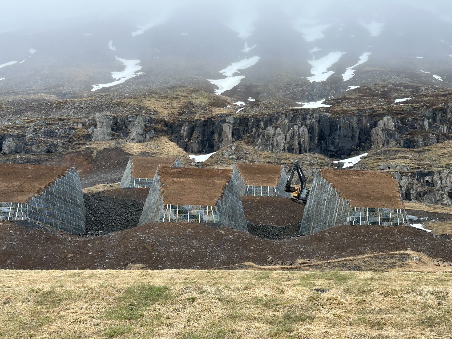 Sveitalykt í bænum á Seyðisfirði