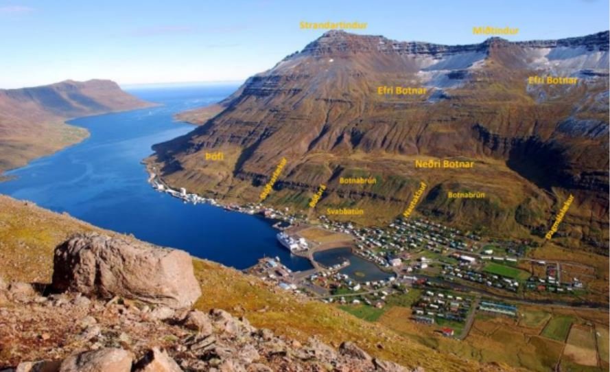 Matsáætlun vegna umhverfismats fyrir ofanflóðavarnir undir hlíðum Strandartinds í Neðri-Botnum