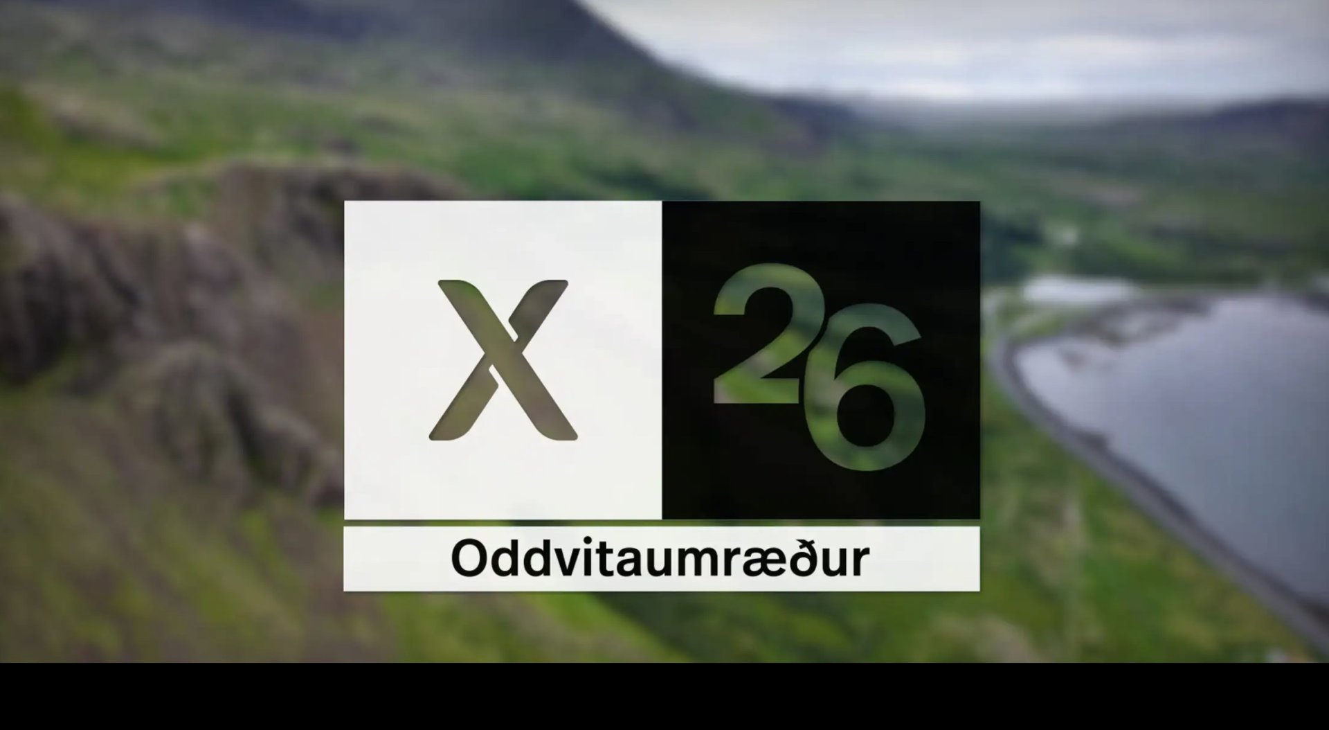 Oddvitaumræður á RÚV