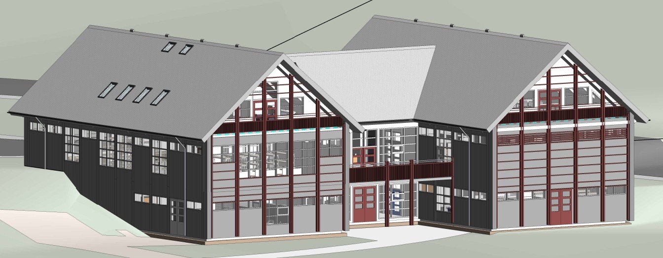 Gestir Safnahússins hvattir til að nota inngang Laufskógamegin