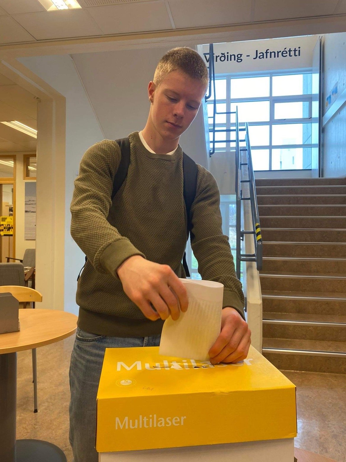 Skuggakosningar hjá Ungmennaráði Múlaþings