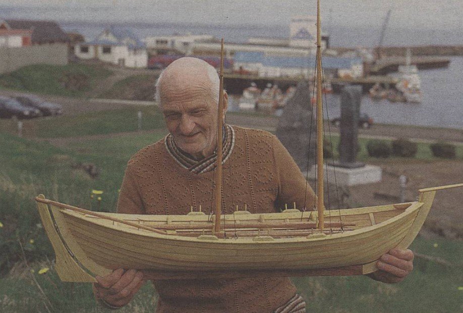 Snorri á Bjargi. Mynd: Morgunblaðið