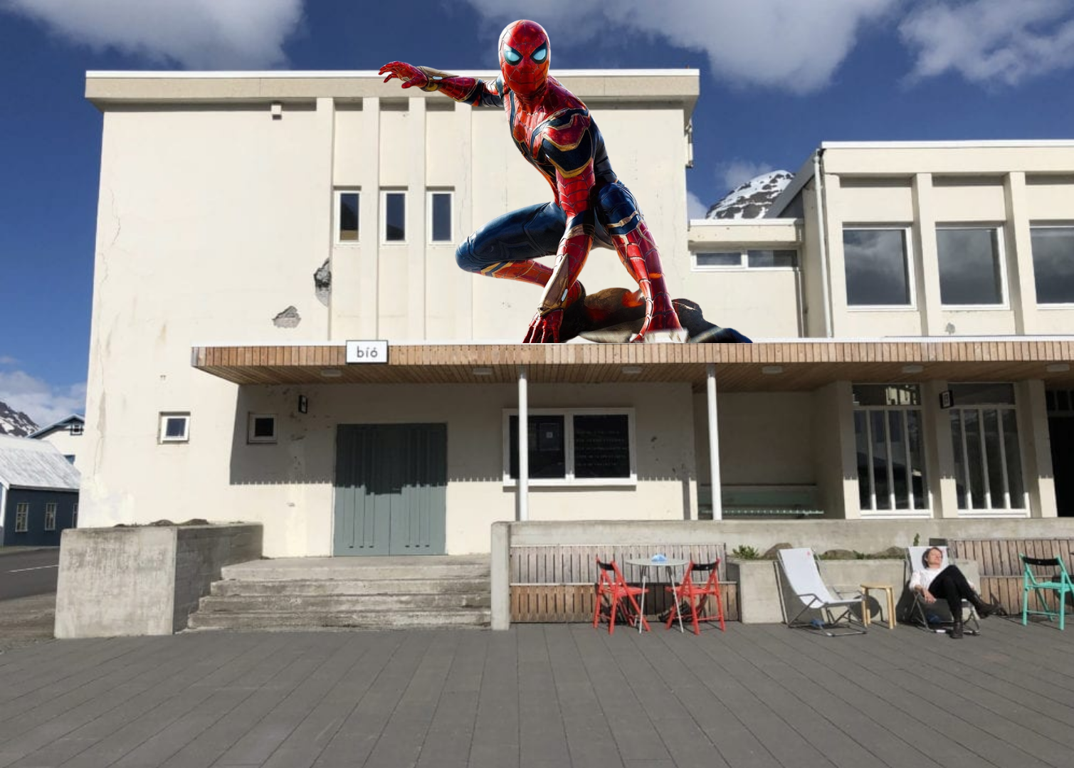 Unglingar í Múlaþingi með þeim fyrstu til að sjá nýjustu Spider man myndina