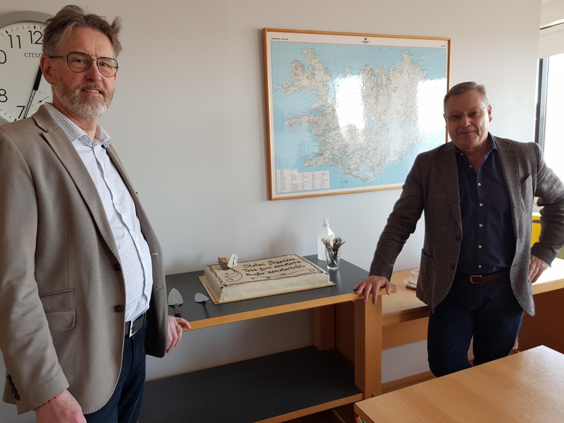 Stefán Bragason og Björn Ingimarsson.