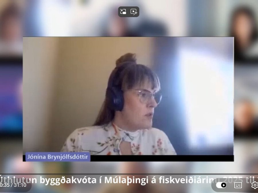 Upptaka frá sveitarstjórnarfundi nr. 64 komin á netið