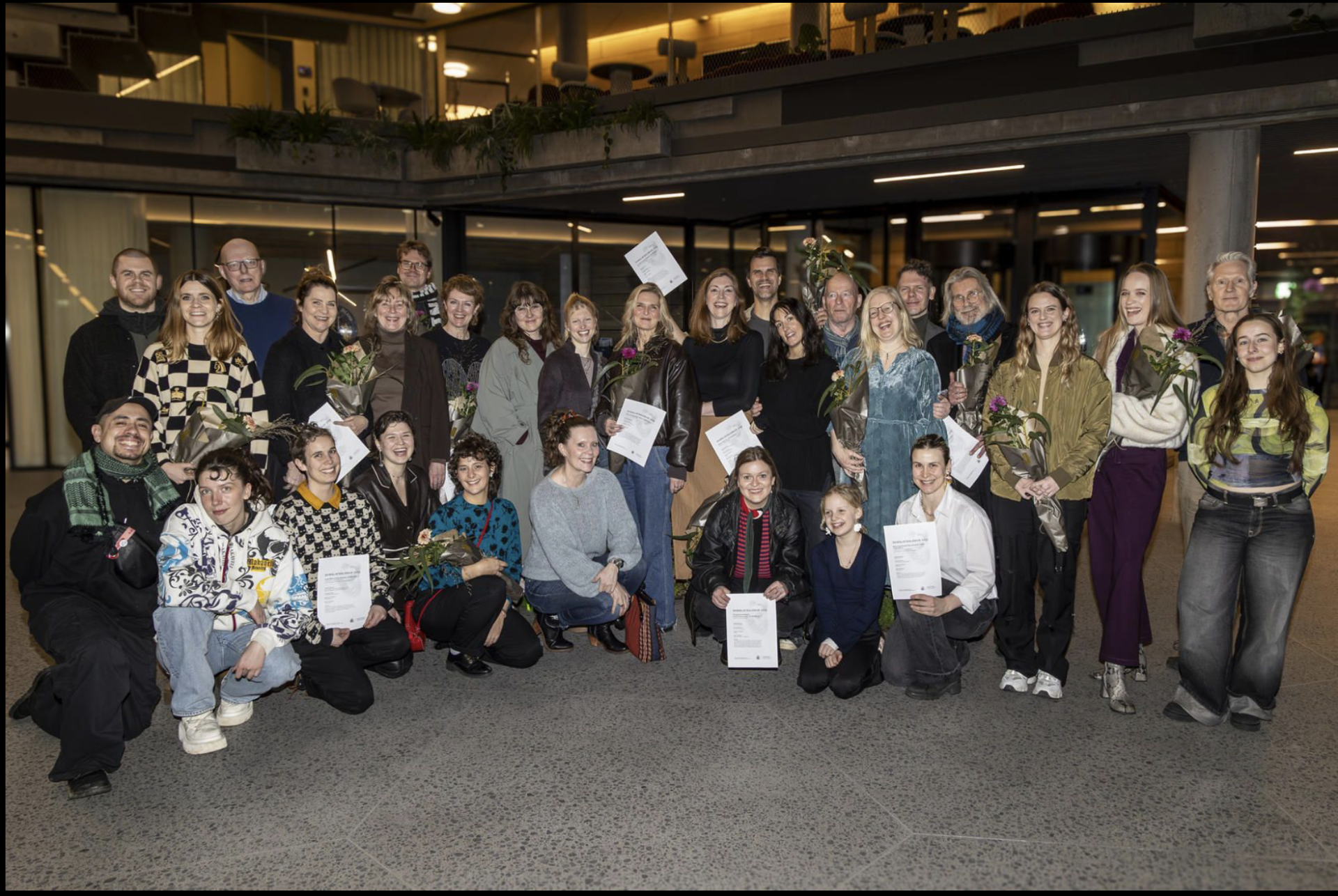 Mynd: Karítas Guðjónsdóttir, fengið af vef Stjórnarráðsins. Frá úthlutunarathöfninni