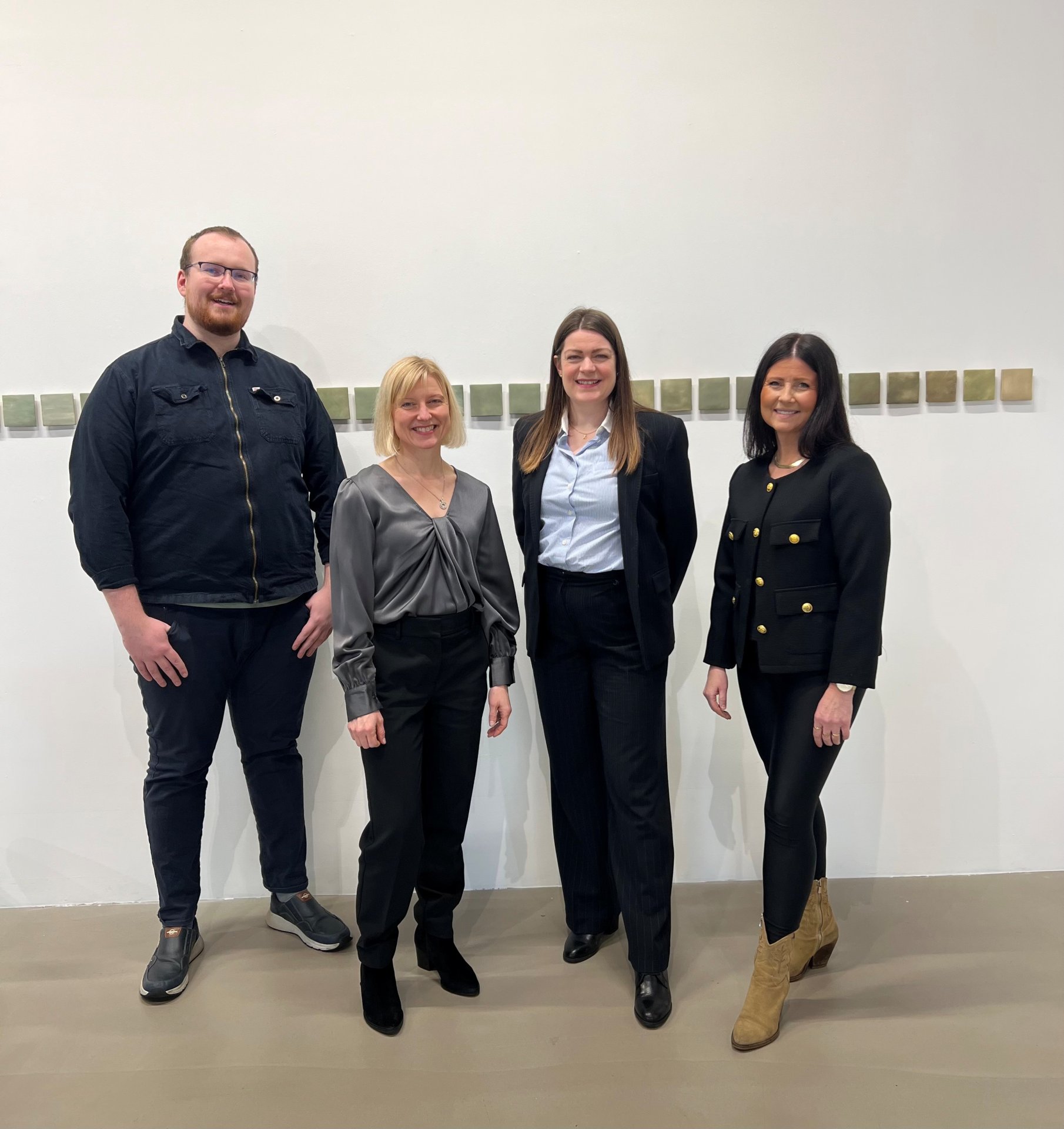 Mynd: Frá undirritun samningsins í Sláturhúsinu. Frá vinstri: Árni Pétur Árnason og Sóley Þrastardót&hellip;