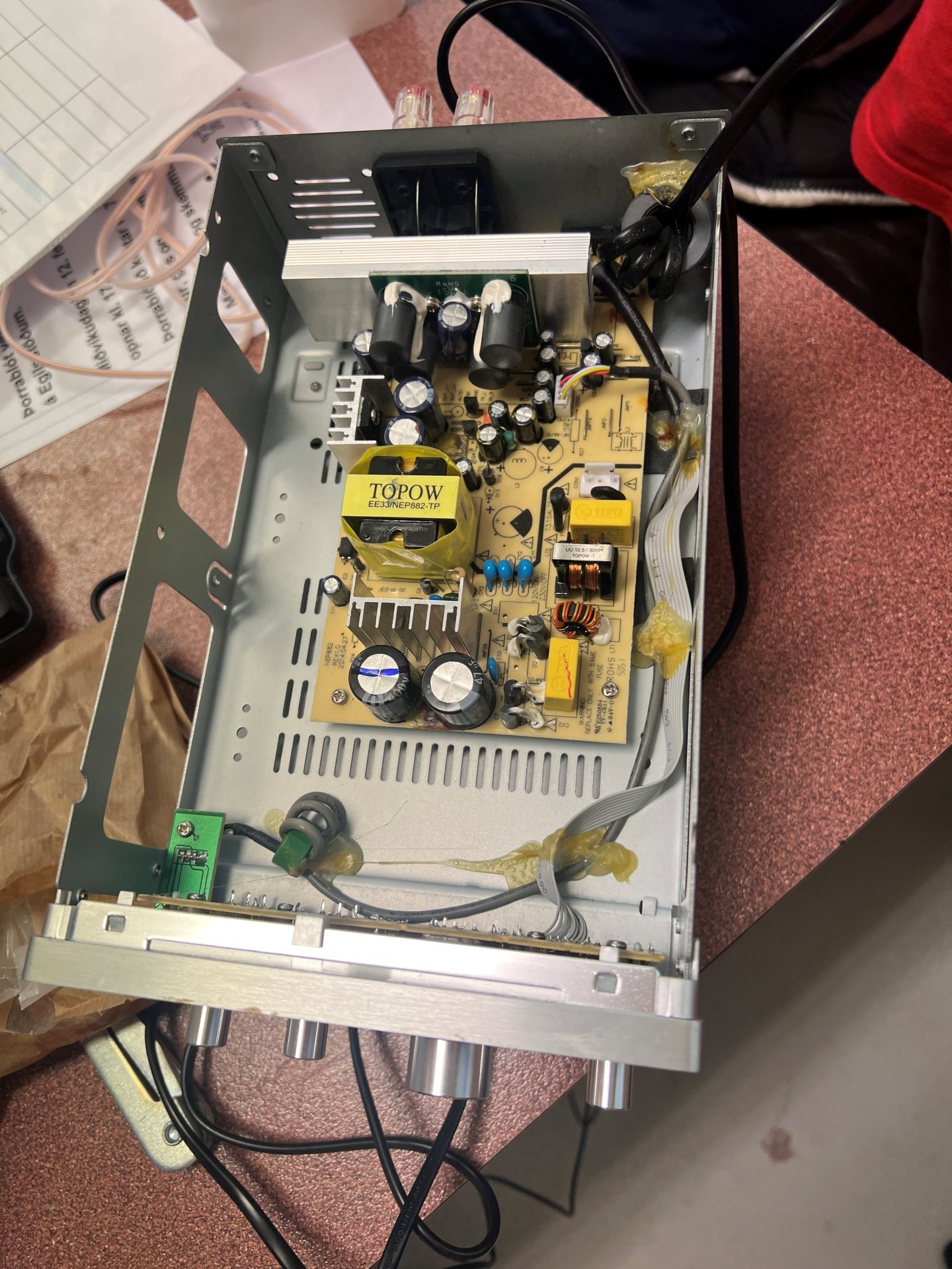 Hér má sjá eitt þeirra verkefna sem verið er að vinna