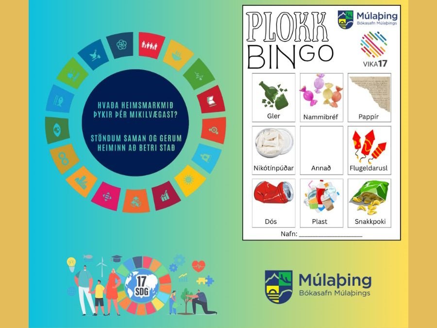 Vika 17 - heimsmarkmið Sameinuðu þjóðanna