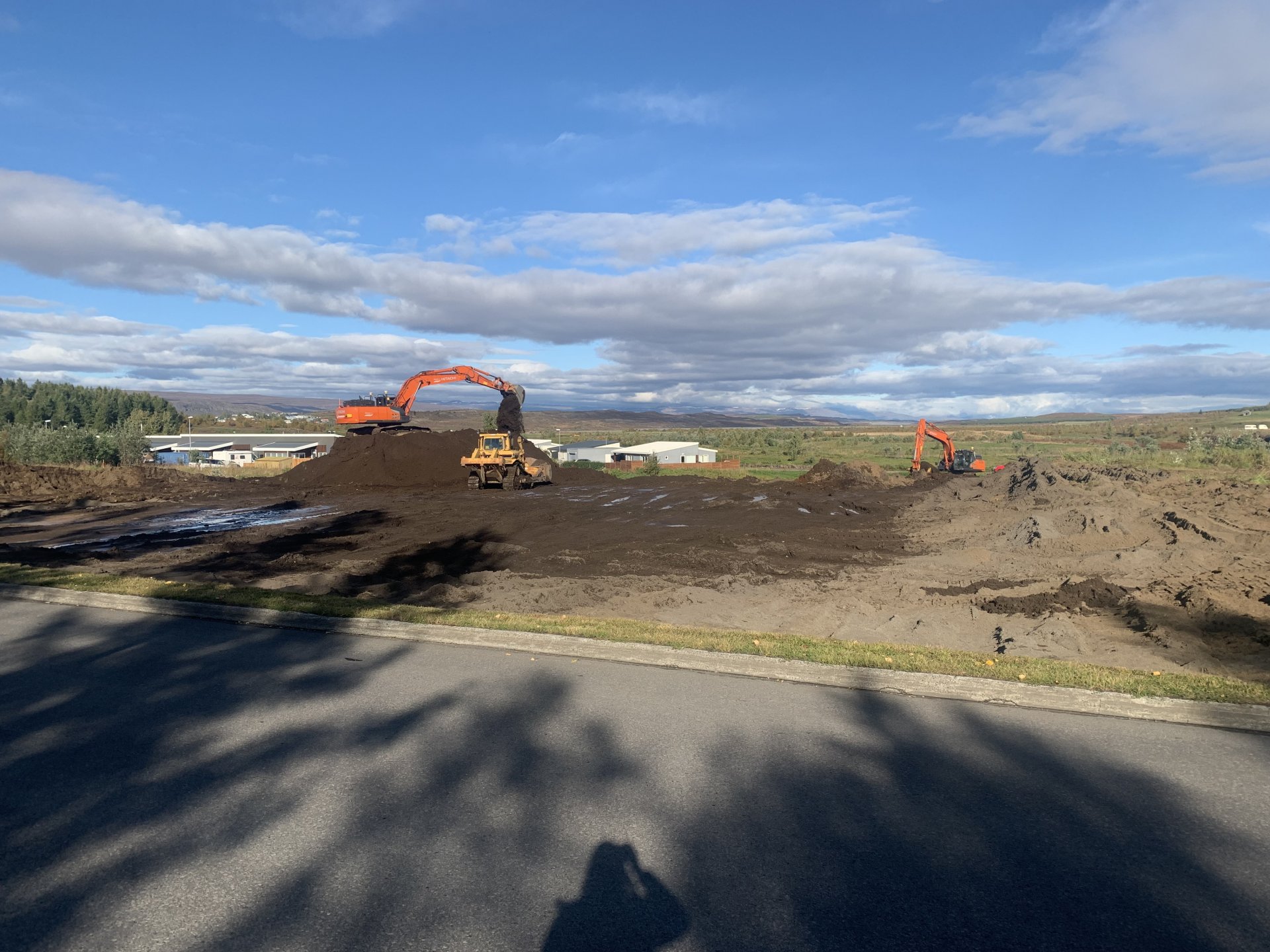 Gatnagerð og lagnir í Votahvammi